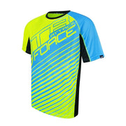 tricou force mtb attack fluo albastru s