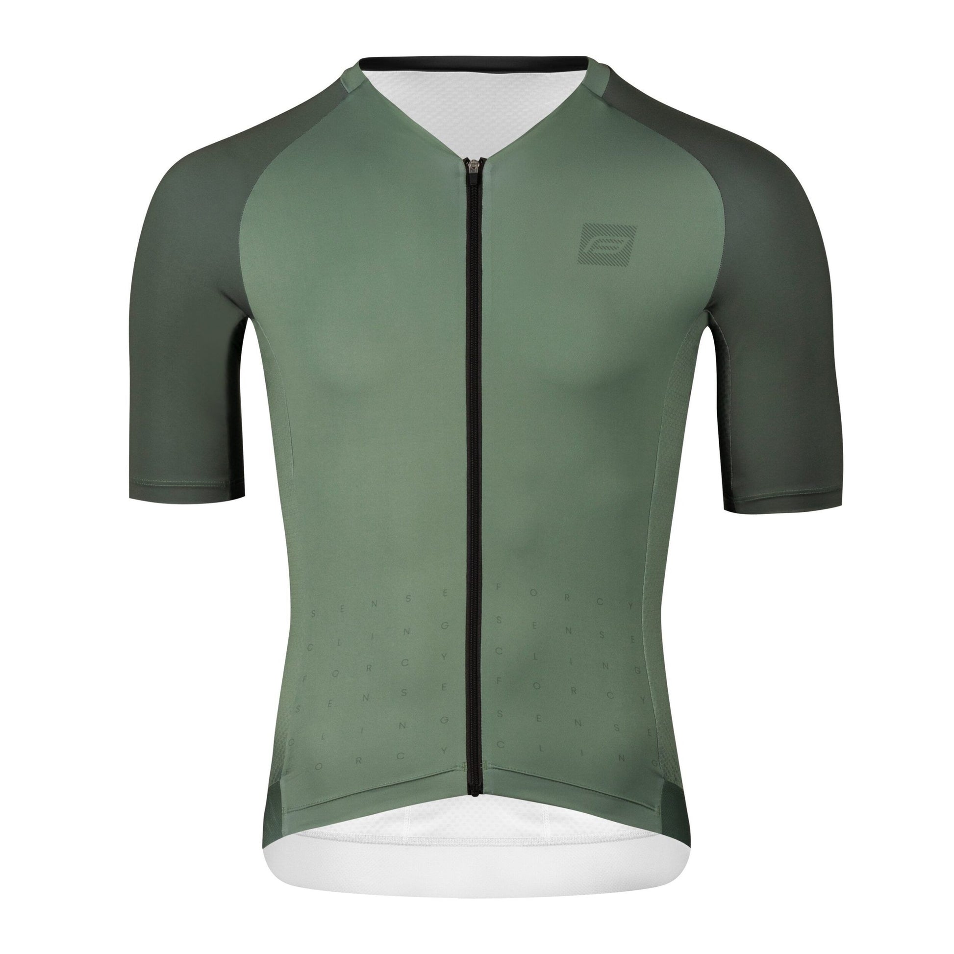 tricou force script maneci scurte verde l scaled