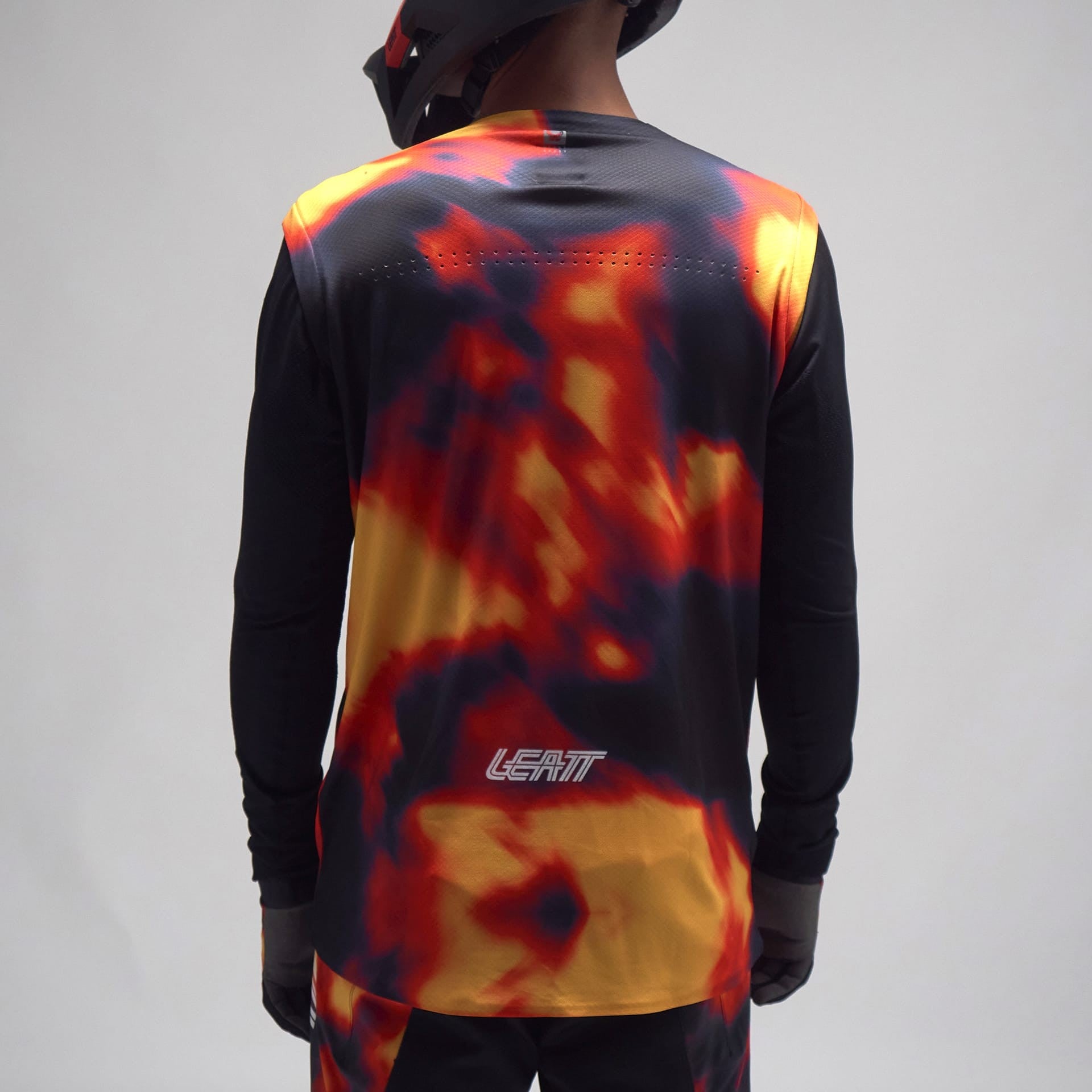 Tricou Leatt MTB Gravity 8.0 Heatmap Red L