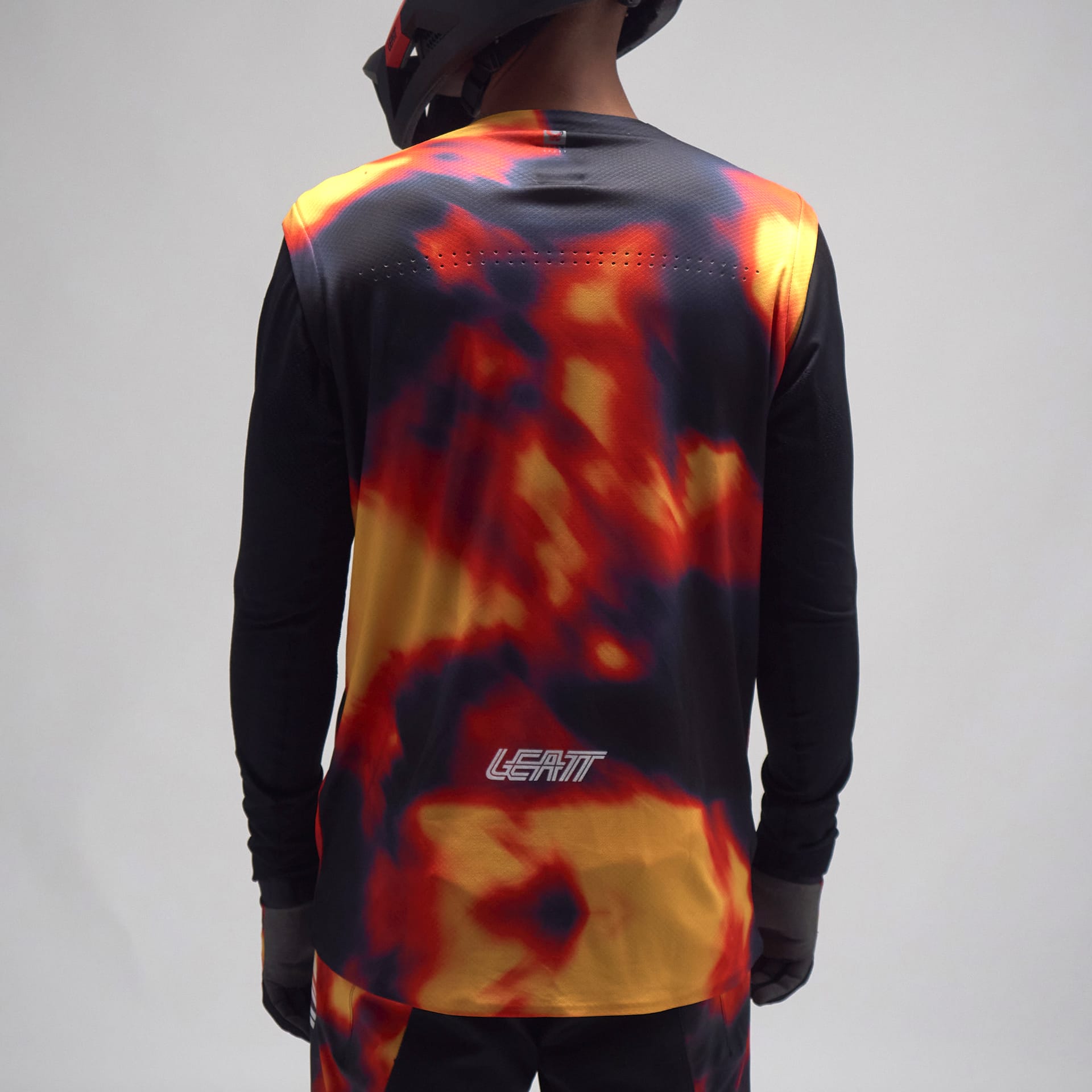 Tricou Leatt MTB Gravity 8.0 Heatmap Red S