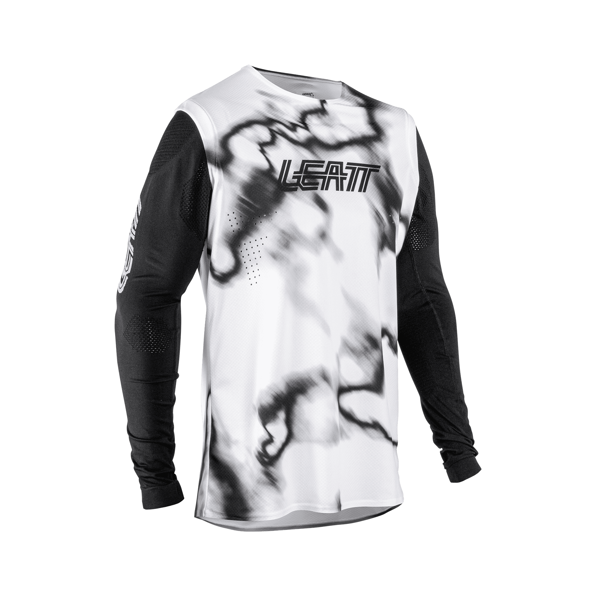 Tricou Leatt MTB Gravity 8.0 Heatmap White M