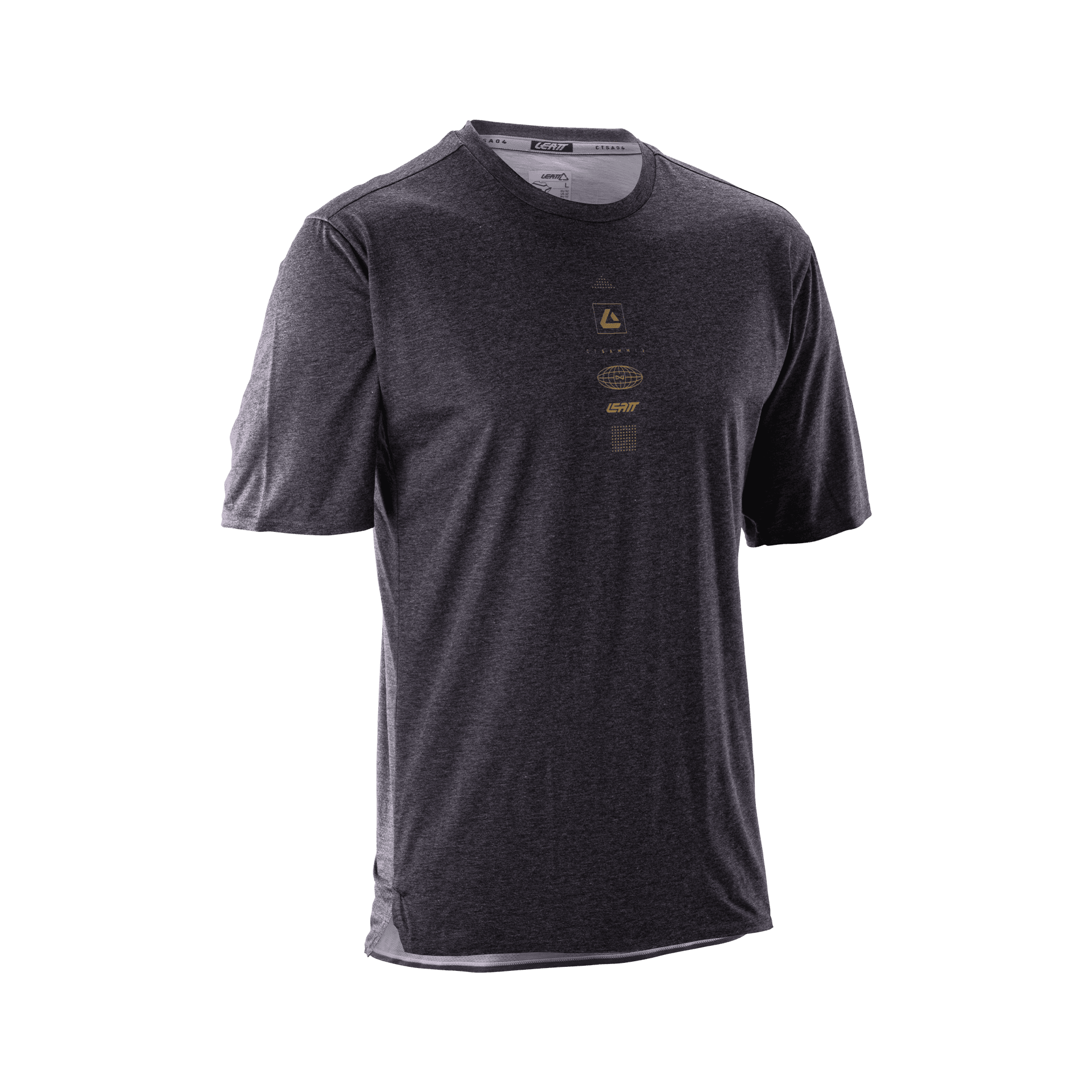 Tricou Leatt MTB Trail 4.0 Ghost Black XS