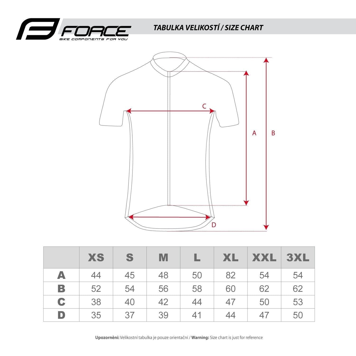 tricou maneca scurta dama force vision fluo xs 3
