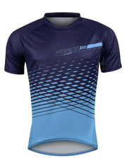 tricou maneca scurta force mtb angle albastru l