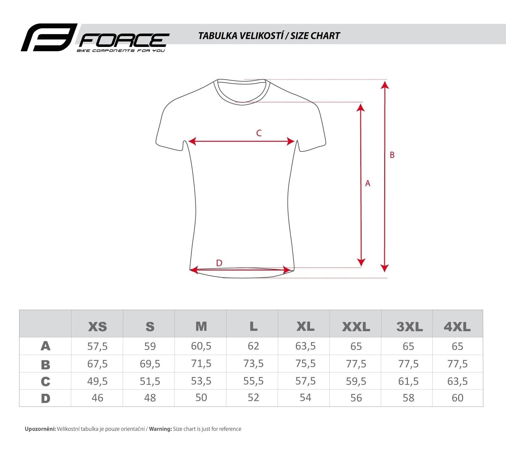 tricou maneca scurta force mtb angle albastru rosu l 5
