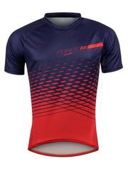 tricou maneca scurta force mtb angle albastru rosu xxxl