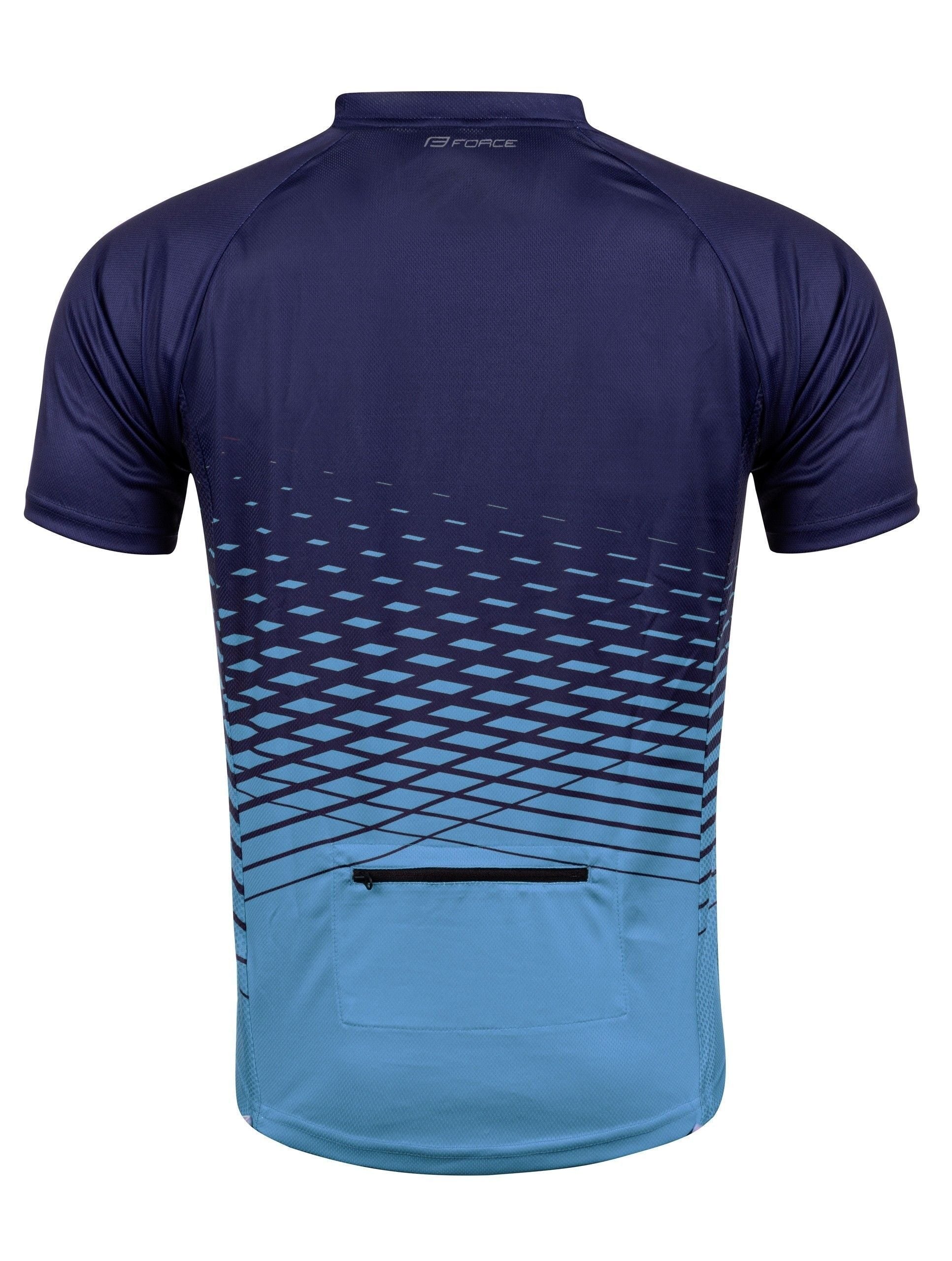 tricou maneca scurta force mtb angle albastru xs 1