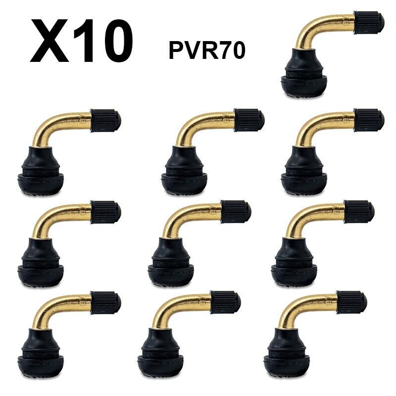 valva tubeless curbata 90 grade pentru trotineta electrica 70mm set 10 bucati 2