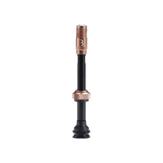 Valve tubeless BBB Valve CoreCap aluminiu copper 60mm set 2 bucati