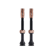 Valve tubeless BBB Valve CoreCap aluminiu copper 60mm set 2 bucati
