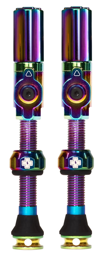 Valve tubeless Muc-Off Tubeless Valves Big Bore Hybrid (Large) Iridescent