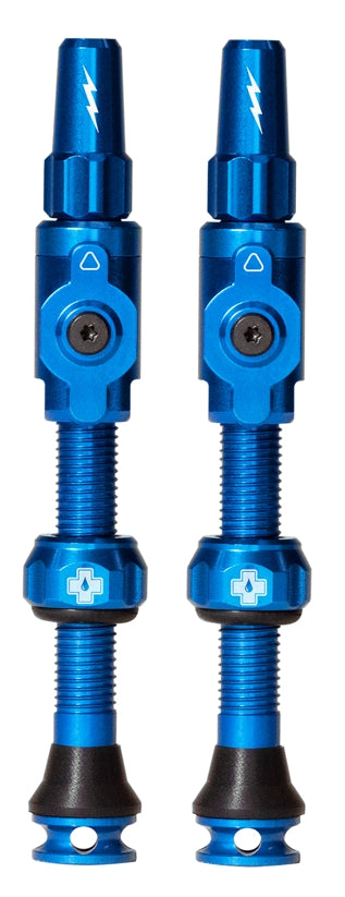 Valve tubeless Muc-Off Tubeless Valves Big Bore Lite (Large) Blue