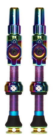 Valve tubeless Muc-Off Tubeless Valves Big Bore Lite (Large) Iridescent