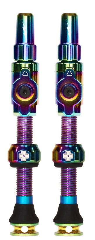 Valve tubeless Muc-Off Tubeless Valves Big Bore Lite (Large) Iridescent