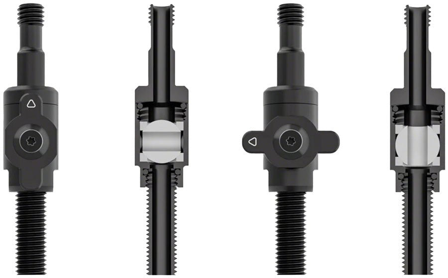 Valve tubeless Muc-Off Tubeless Valves Big Bore Lite (Large) Iridescent
