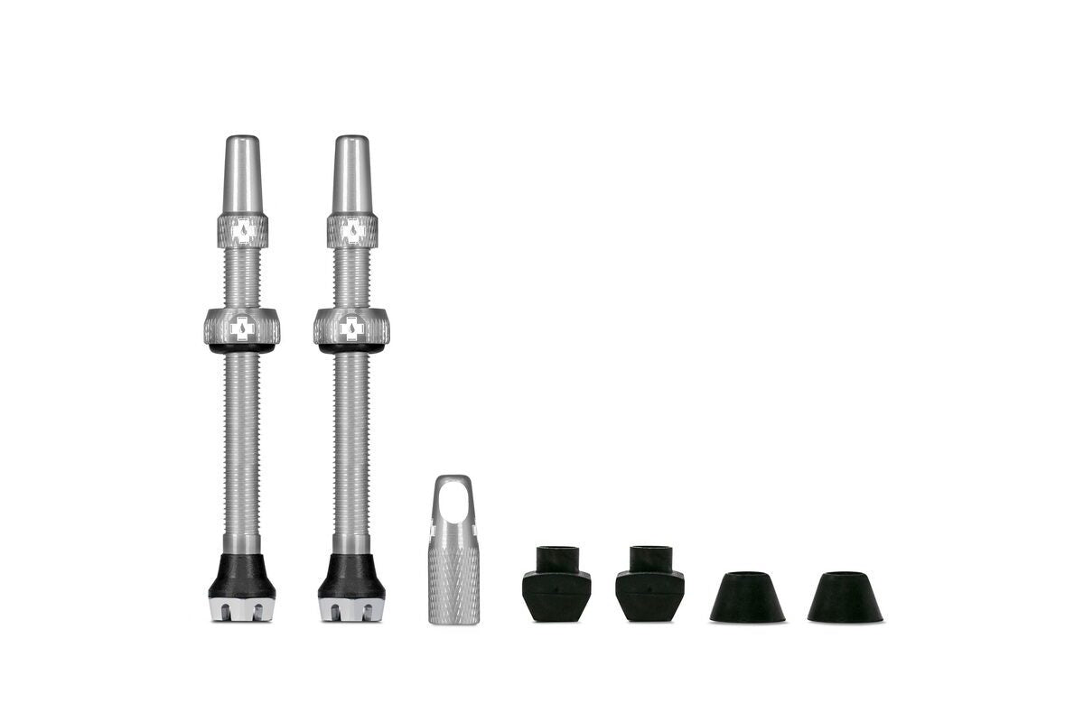 valve tubeless muc off tubeless valves v2 44mm argintiu