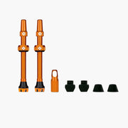 valve tubeless muc off tubeless valves v2 44mm portocalii