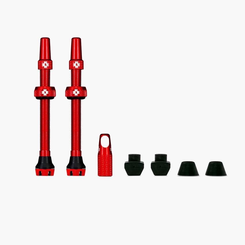 valve tubeless muc off tubeless valves v2 44mm rosii