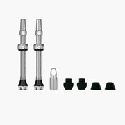 valve tubeless muc off tubeless valves v2 60mm argintiu
