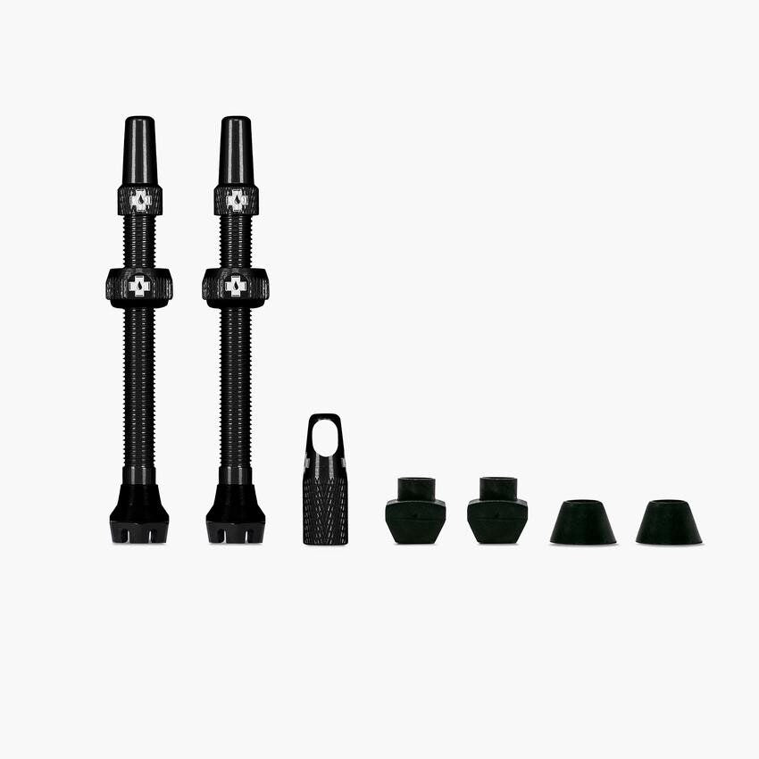 valve tubeless muc off tubeless valves v2 60mm negre