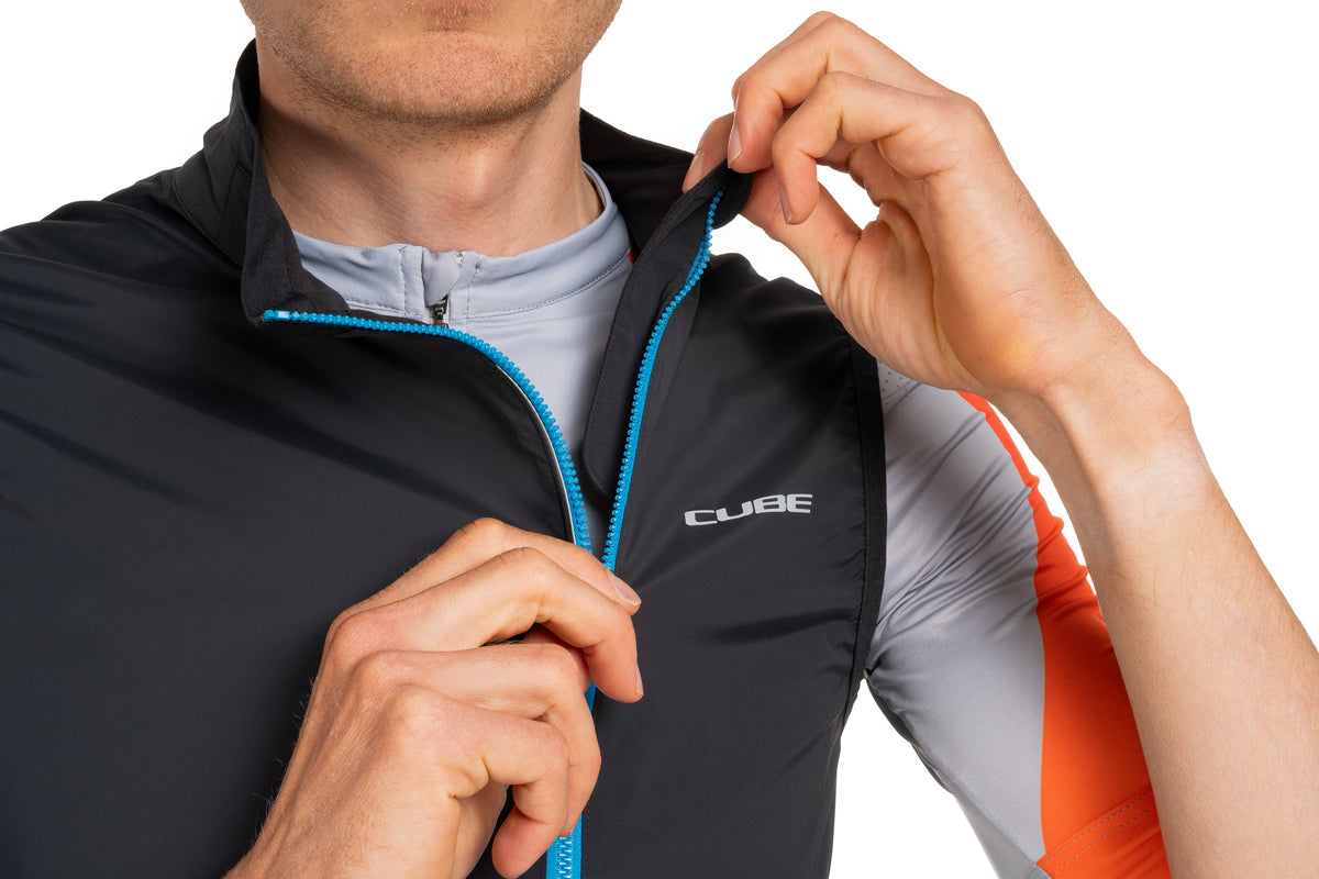 Vesta CUBE Road/Xc Wind Gilet Performance Black