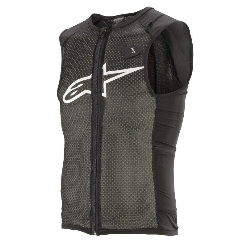 vesta protectie alpinestars paragon plus negru alb l