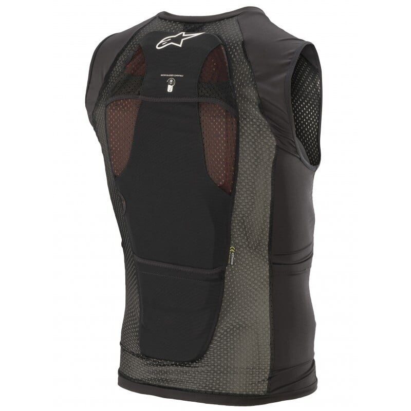 vesta protectie alpinestars paragon plus negru alb xl 1
