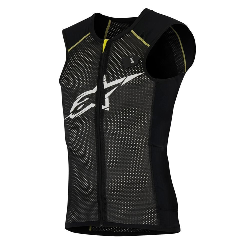 vesta protectie alpinestars paragon vest black yellow xl