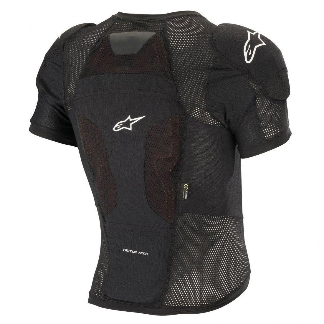 vesta protectie alpinestars vector tech ss black m 1