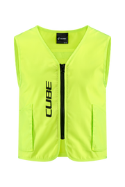 Vestă Reflectorizanta CUBE Safety Gilet Rookie CMPT Neon Yellow