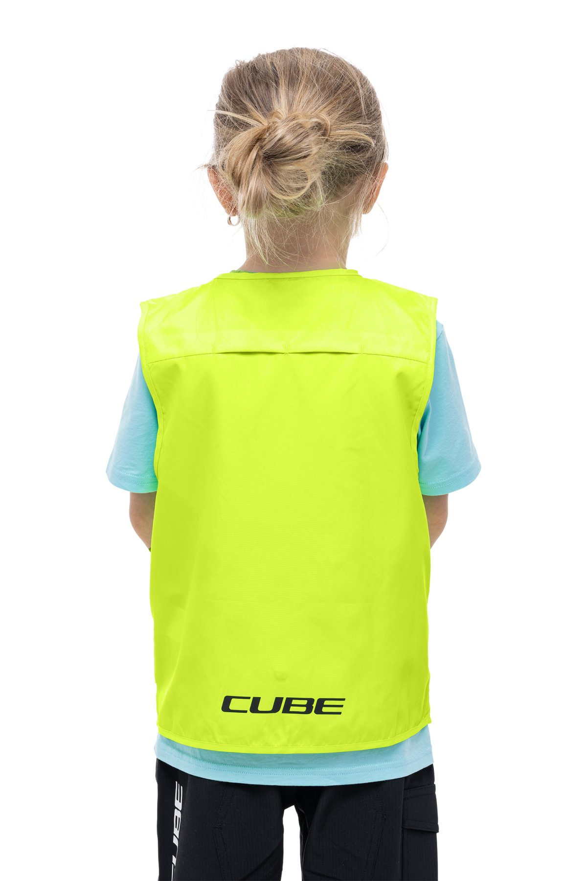 Vestă Reflectorizanta CUBE Safety Gilet Rookie CMPT Neon Yellow