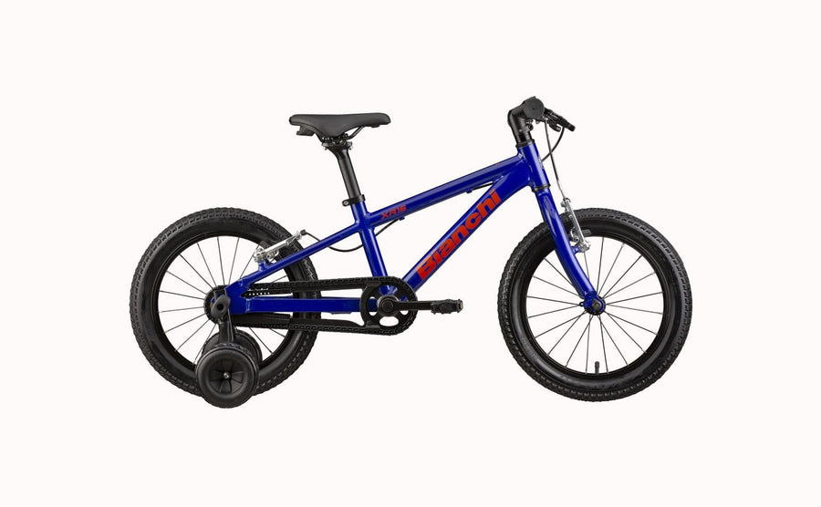 Bicicletă copii Bianchi XR20 16” – single speed – 2027 — Blue / Red