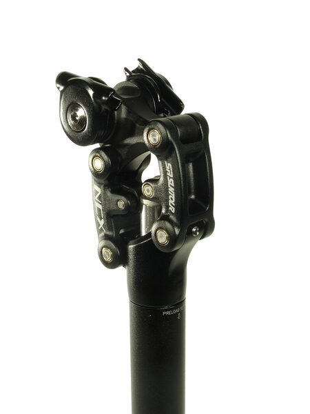 teava sa suntour ncx 31.6x350 soft negru amortizor tip paralelograma